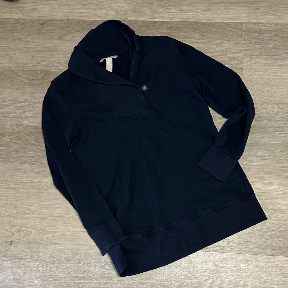 Banana Republic Navy Sweatshirt Hoodie